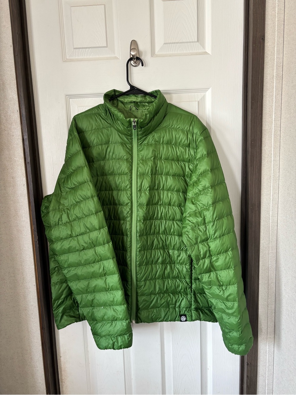 REI Lightweight Green Packable Down Jacket